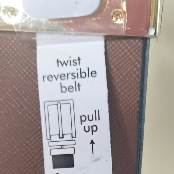 Michael Kors MK Monogram Reversible Belt. BNWT main image 5